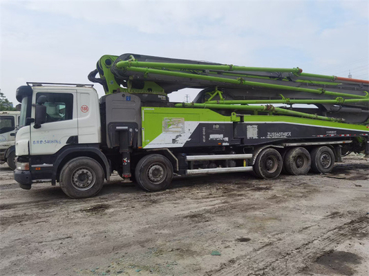 pompe de boom de 39M Truck Mounted Concrete de camion hydraulique de pompe concrète