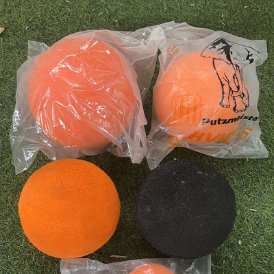 Boule en caoutchouc éponge de qualité supérieure de 17 mm pour le nettoyage des tuyaux