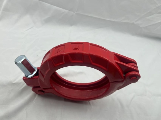 La pompe concrète forgée résistante maintient la couleur de zinc de 5 pouces plaquée
