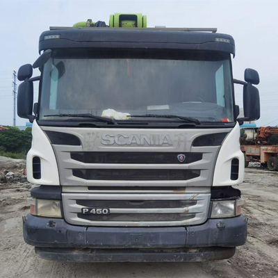 Axe à distance du camion 4 de pompe d'Used Concrete Boom de contrôleur