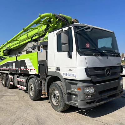 47 50 pompe concrète utilisée 52 par mètres 400L diesel 300kW de camion