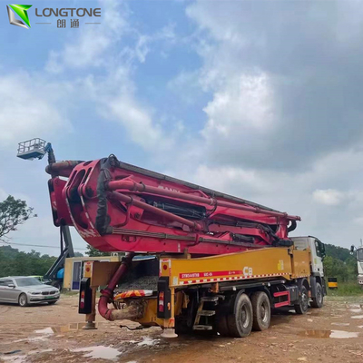 la pompe concrète utilisée par 52m 38t de camion, remplacent la pompe concrète montée