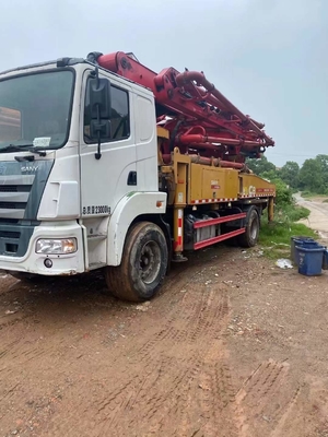 Radio utilisée de camion de pompe concrète de 63m Zoomlion à télécommande