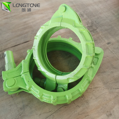 Couleur de zinc de bride de pompe concrète d'acier inoxydable plaquée pour le tuyau