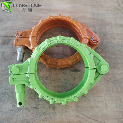 Joint durable forgé d'accouplement de tuyau de bride de pompe concrète de 5 pouces