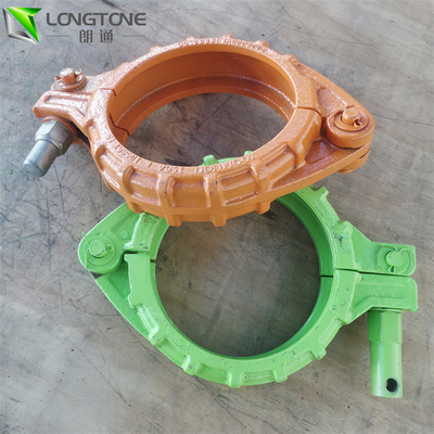Joint durable forgé d'accouplement de tuyau de bride de pompe concrète de 5 pouces