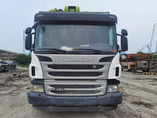 Les machines de Zoomlion ont utilisé le camion de pompe concrète, pompe concrète montée par camion de 56m