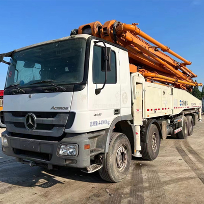 Les machines de Zoomlion ont utilisé le camion de pompe concrète, pompe concrète montée par camion de 56m