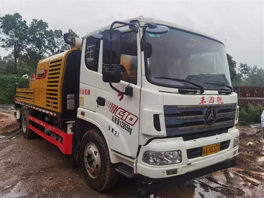 Zoomlion a utilisé le camion a monté les camions concrets 45m3/h de tuyau entre la pompe