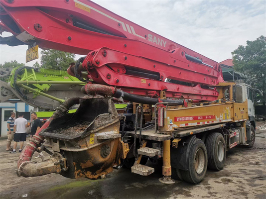 Pompe de boom de Putzmeister utilisée par construction de pompe concrète de camion avec à télécommande