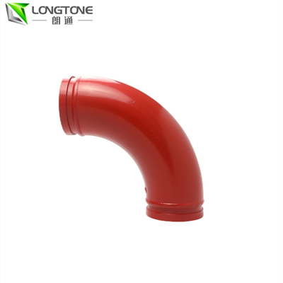 Pièces de pompe concrète de Sany de courbure, coude jumeau de mur de fonte DN125 X R1000/500 X 45