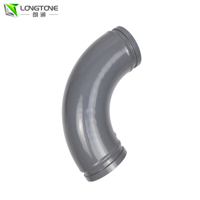 La pompe à béton incurvée Longtone tuyaute le coude à double paroi DN125 *90D