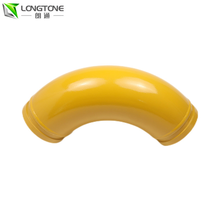 les tuyaux de pompe concrète de 148mm écartent d'un coup de coude, tuyau adapté aux besoins du client de courbure d'acier au carbone