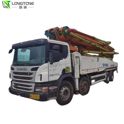 Le camion utilisé de Sany a monté la boucle 600L ouverte concrète de la pompe 37m 69m