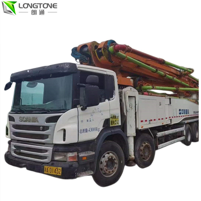 56X-6RZ a employé la ligne concrète pompes a monté le camion 45.8m pour l'ingénierie de construction