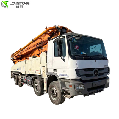 SANY a utilisé la remorque concrète pompe le camion de pompe de 56M Second Hand Concrete