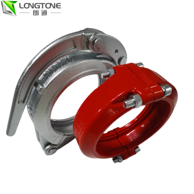 Accouplement de bride de tuyau de pompe concrète de 5INCH DN125 forgé pour le tuyau en caoutchouc
