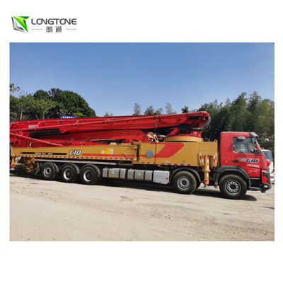L'Allemagne font Putzmeister 56m a utilisé le camion de pompe concrète avec Benz Chassis