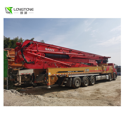 L'Allemagne font Putzmeister 56m a utilisé le camion de pompe concrète avec Benz Chassis