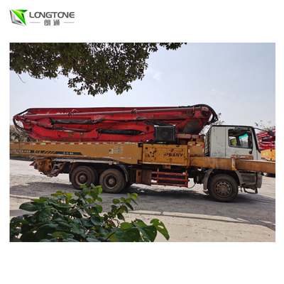 Camion 46meter 52m de pompe de BENZ Chassis Second Hand Concrete 60m