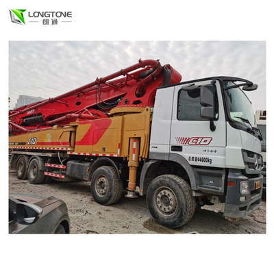 Pompe concrète utilisée de camion de moteur diesel de 36m pour Max. Delivery Height