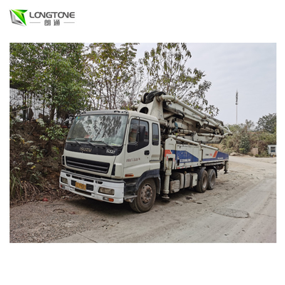 46meter 52m 60m a utilisé le camion de mélangeur de pompe concrète mini