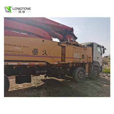 Camion utilisé de pompe concrète de Putzmeister longueur de 37/42/52 m avec moins d'heures de travail