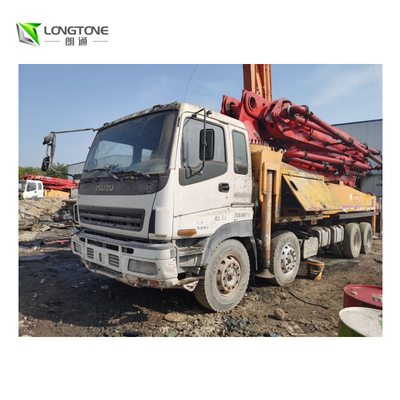 Camion utilisé de pompe concrète de Putzmeister longueur de pompe de 37/42/52 m