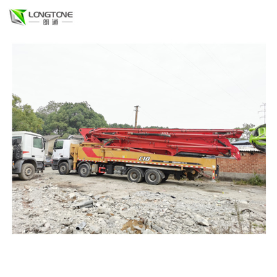 Camion de pompe concrète de Putzmeister d'occasion avec la pompe de 37/42/52 m