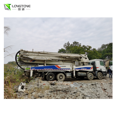 Camion pompe à béton Zoomlion d'occasion 37m 42m 48m 52m