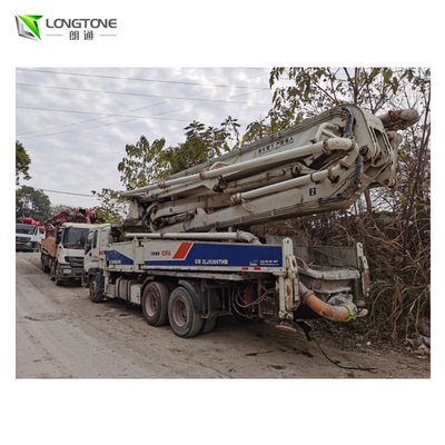 Camion pompe à béton Zoomlion d'occasion 37m 42m 48m 52m