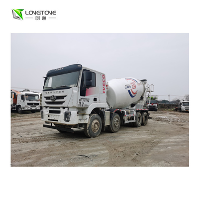 Occasion mélangeur concret d'axe jumel de 350 KWHs avec le camion de mélangeur utilisé par pompe