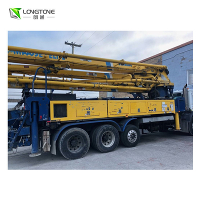 Camion concret jaune utilisé de Sany avec Max. Pressure 6 - 6,6 MPA Max. Aggregate Diameter 24 - 36 millimètres