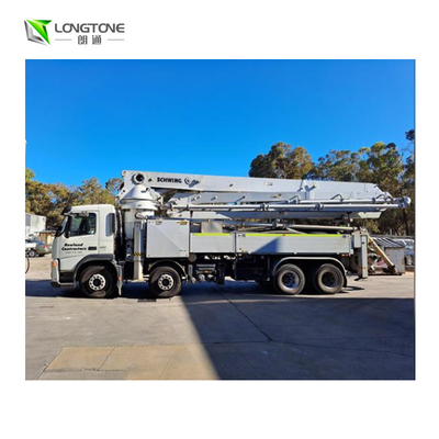 Camion concret jaune utilisé de Sany avec Max. Pressure 6 - 6,6 MPA Max. Aggregate Diameter 24 - 36 millimètres