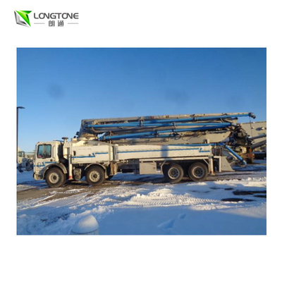Pompe concrète utilisée du camion 25T avec Max. Delivery M Oil Tank Capacity 320L de Height 24 - 36