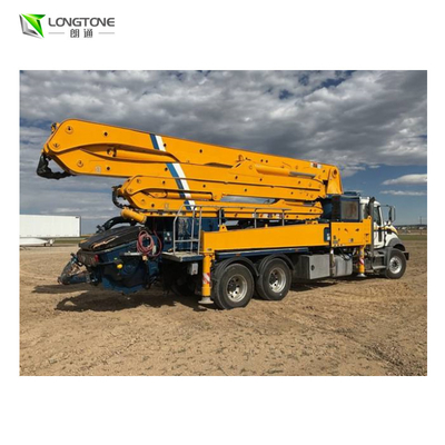 Pompe concrète utilisée du camion 25T avec Max. Delivery M Oil Tank Capacity 320L de Height 24 - 36