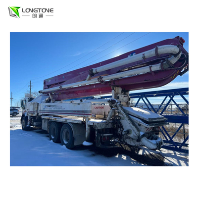 Pompe concrète utilisée de camion de moteur diesel de SANY 24m/36m/42m à vendre