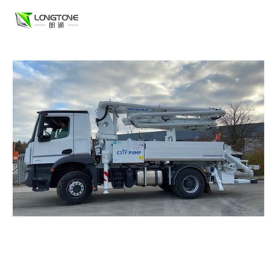 25T a utilisé le camion de boom d'occasion de pompe concrète de camion pour des acheteurs de B2B