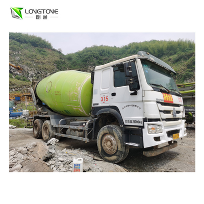 Mélangeur concret automatique résistant d'occasion avec la pompe à moteur diesel