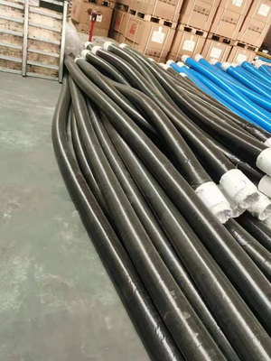 les pièces conductrices de pompe concrète de 64mm sifflent le tuyau en caoutchouc de souffle de sable de décharge de plâtre